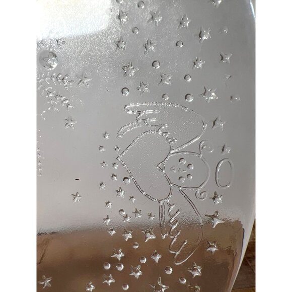 Vintage Decorative Glass Platter With Whimsical Celestial Design Neiman Marcus - Picture 5 of 6